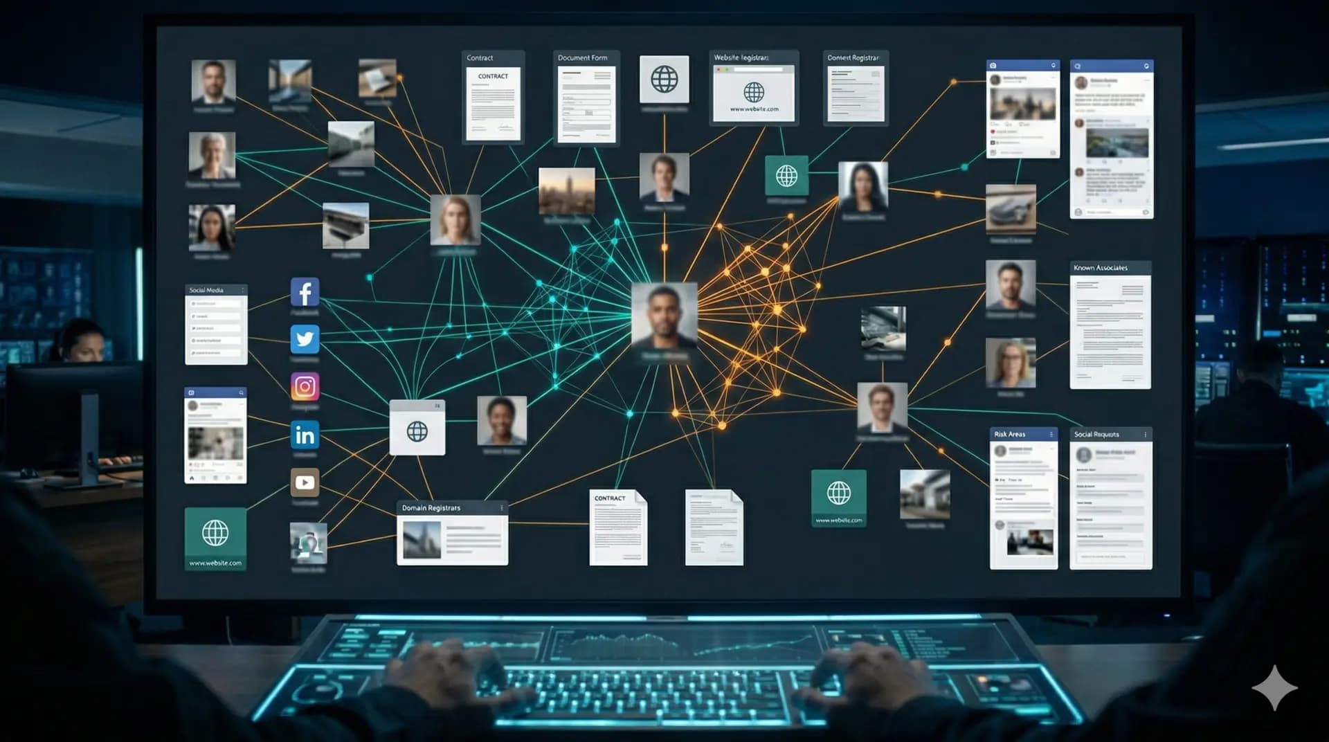 Mapa de evidências — dossiê investigativo completo